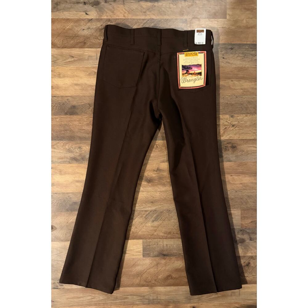 Wrangler wracher men’s New brown dress pants - Picture 15 of 16